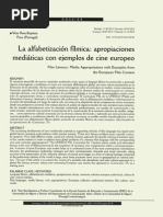 La Alfabetizacion Filmica