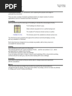 Excel Formulae