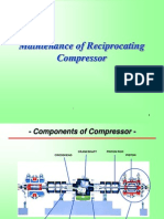 Maintenance of Reciprocating Compressor