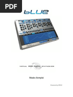 RP BLUE Manual v1.7 French