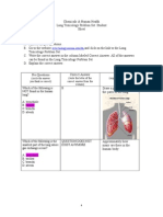 Lung Toxicology Worksheet Word