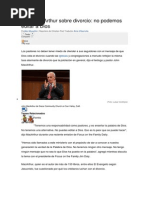John MacArthur Sobre Divorcio