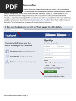 How to Create a School Facebook Page