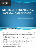 Download Statistika Ekonomi I  Distribusi Probabilitas Normal Dan Binomial by Arie Wibowo Khurniawan SN20301100 doc pdf