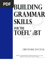 Building Grammar Skills for the TOEFL