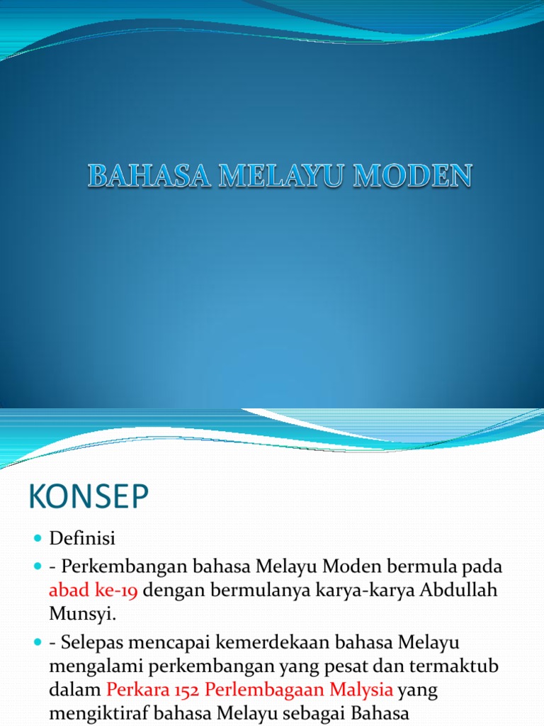 Bahasa Melayu Moden Penggal 1 Pdf
