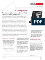 Avaya 9608 IP Deskphone - Fact Sheet