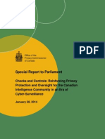 Privacy commissioner report Jan 2014