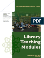 Library Teaching Modules: Discovery Bay International School