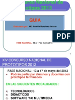 CURSO XV Concurso Nacional de Prototipos 2013OK PDF