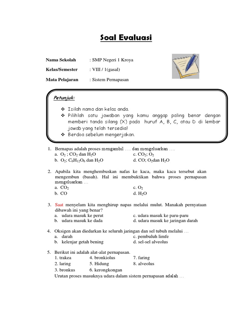 Soal Evaluasi Pdf