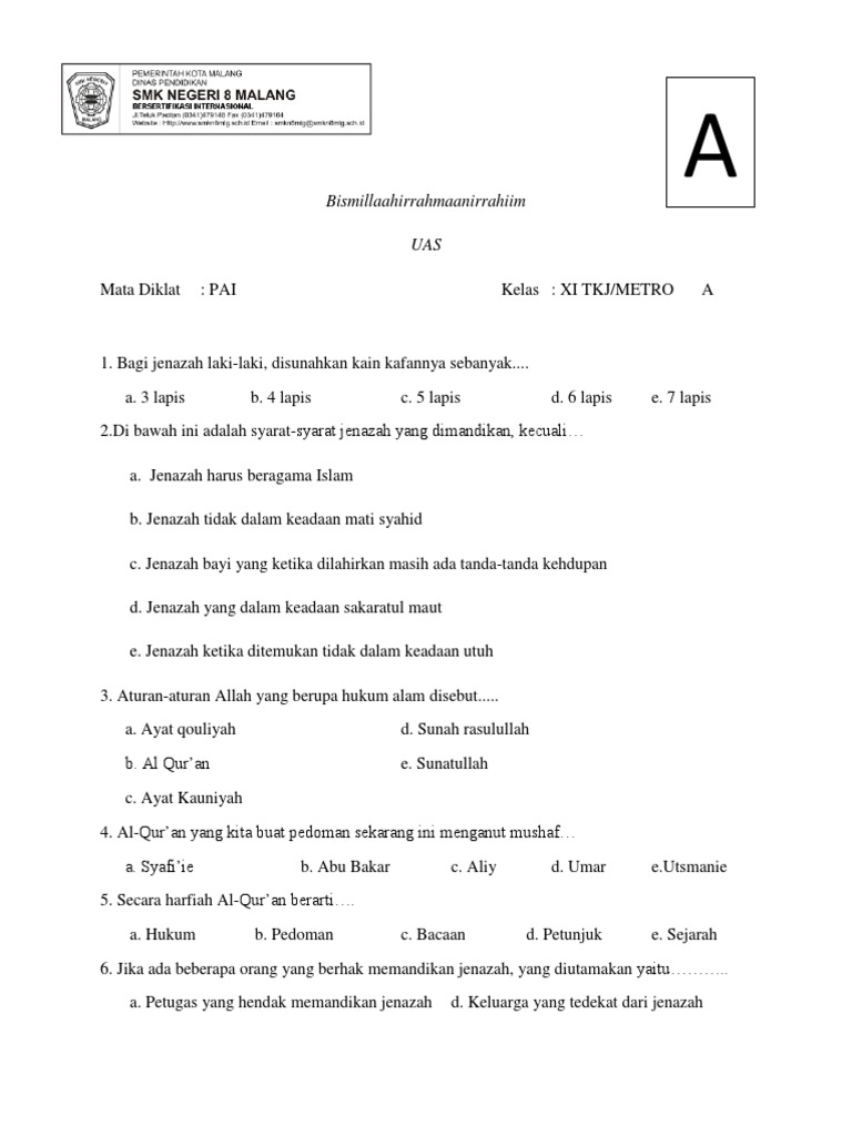 Perawatan Jenazah Pdf