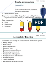 Accumulators Selection and Design