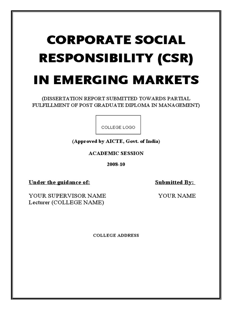 effectiveness of corporate social responsibility thesis