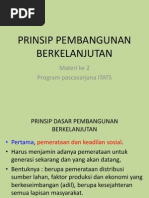 Prinsip Pembangunan Berkelanjutan