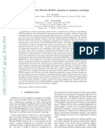 Selection Rules For The Wheeler-Dewitt Equation in Quantum Cosmology