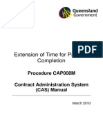 Extension of Time for Practical