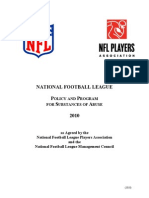 NFL 2010 Drug Policy