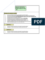 Borang Data Peruntukan Koku. PPD 2012BKK