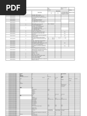 Checklist
