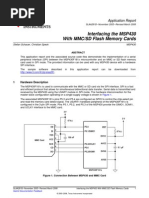 Download Interfacing the MSP430 With MMCSD Flash Memory Cards by xyz_hph SN203089790 doc pdf