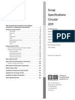 ISRI Specs Aug 2011