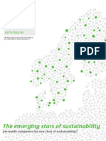 The Emerging Stars of Sustainability - Are Nordic Companies The New Stars of Sustainability