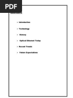 Optical Ethernet