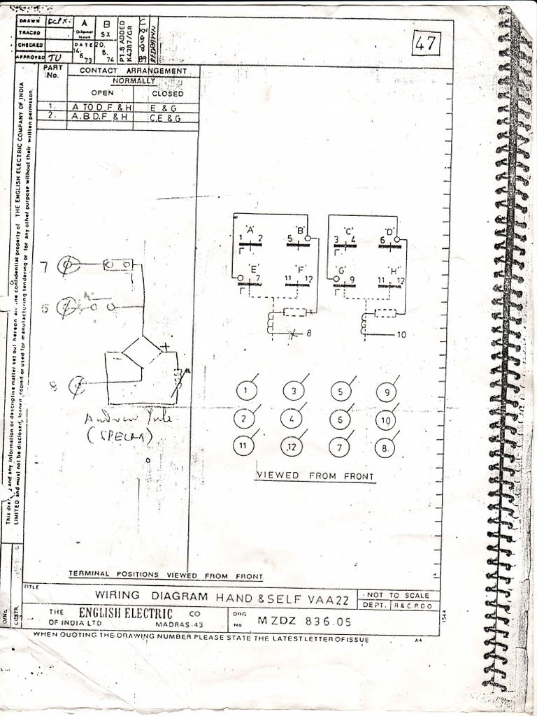Vaa-22 Aux Relay Wiring&Manual | PDF | Electrical Engineering | Electricity