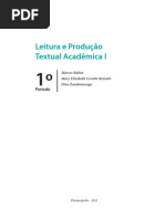 Leitura e produção textual acadêmica