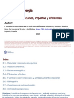 Tema 2 Recursos Impactos y Eficiencias