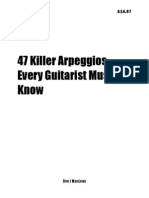 47 Killer Arpeggios Every Guitarist Must Know