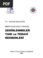 Zehirlenmeler Tanı Ve Tedavi Rehberleri