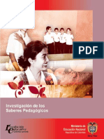 investigacion de los saberes pedagógicos MEN.pdf