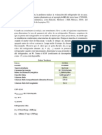 Evaluación del COP de un refrigerador