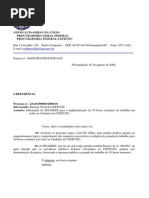 Parecer CEFET SC Procuradoria