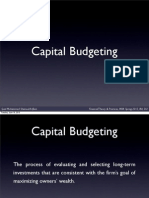 Capital Budgeting