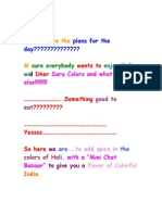 Holi Mails Draft