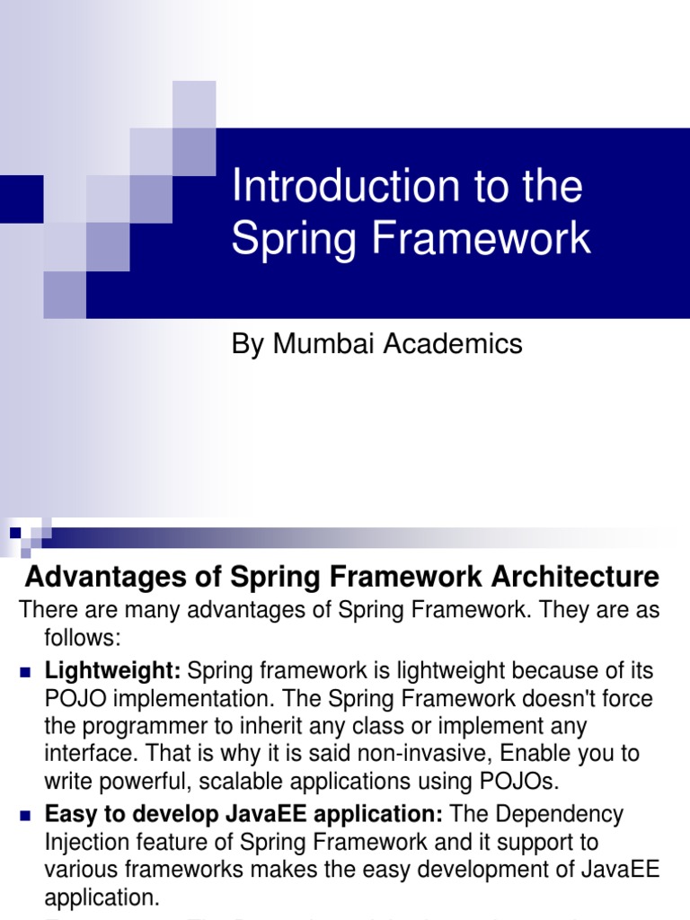 Download Getting Started With Spring Framework Pdf File