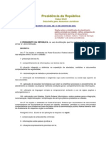 Decreto Nº 6.932 - 2009