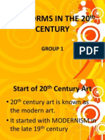 Art Forms in the 20th Century