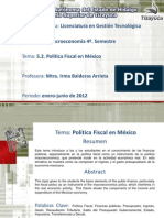 Politica Fiscal MacroIBA