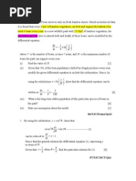 2006 JC 1 H2 JCT & Promo - Differential Equations