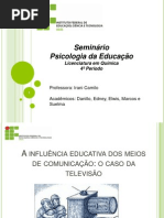 SEMINARIO PSICOLOGIA DA EDUCAÇÃO 1