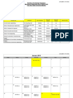 Mechanical Engineering - Elective Modules For Sem II AY 2013 - 2014