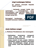 Geomorfologi Lembangan Saliran Geografi 942/1 Tema 2.