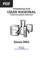 Download Pembahasan Soal UN Kimia SMA 2009 by Ikky Znudin SN203162216 doc pdf