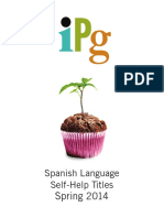 IPG Spring 2014 Spanish Language Self-Help Titles