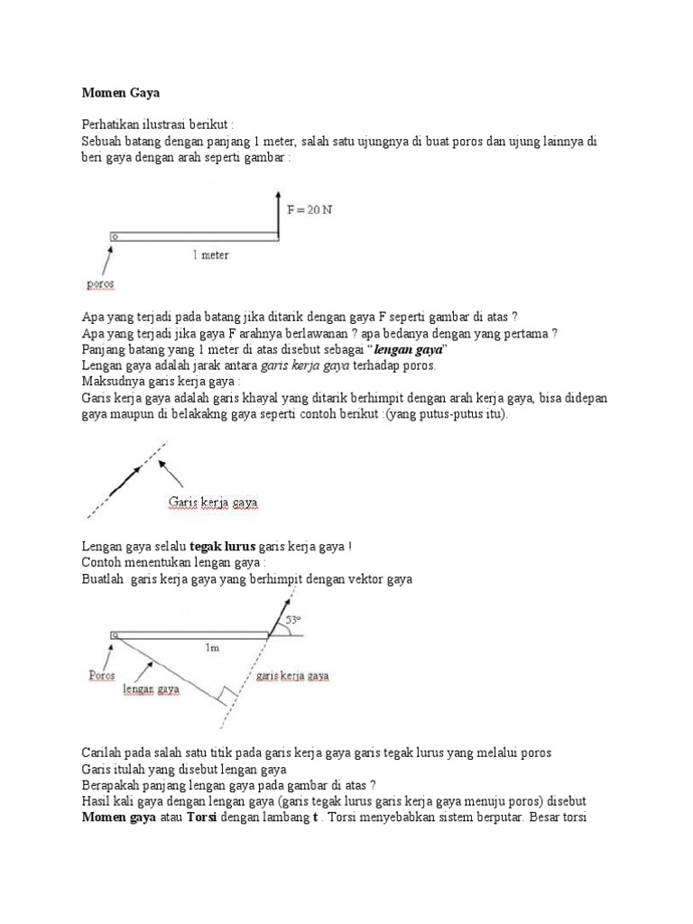 Unduh 920 Gambar Garis Kerja Momen Gaya  Gratis