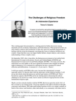 The Challenges of Religious Freedom in Indonesia